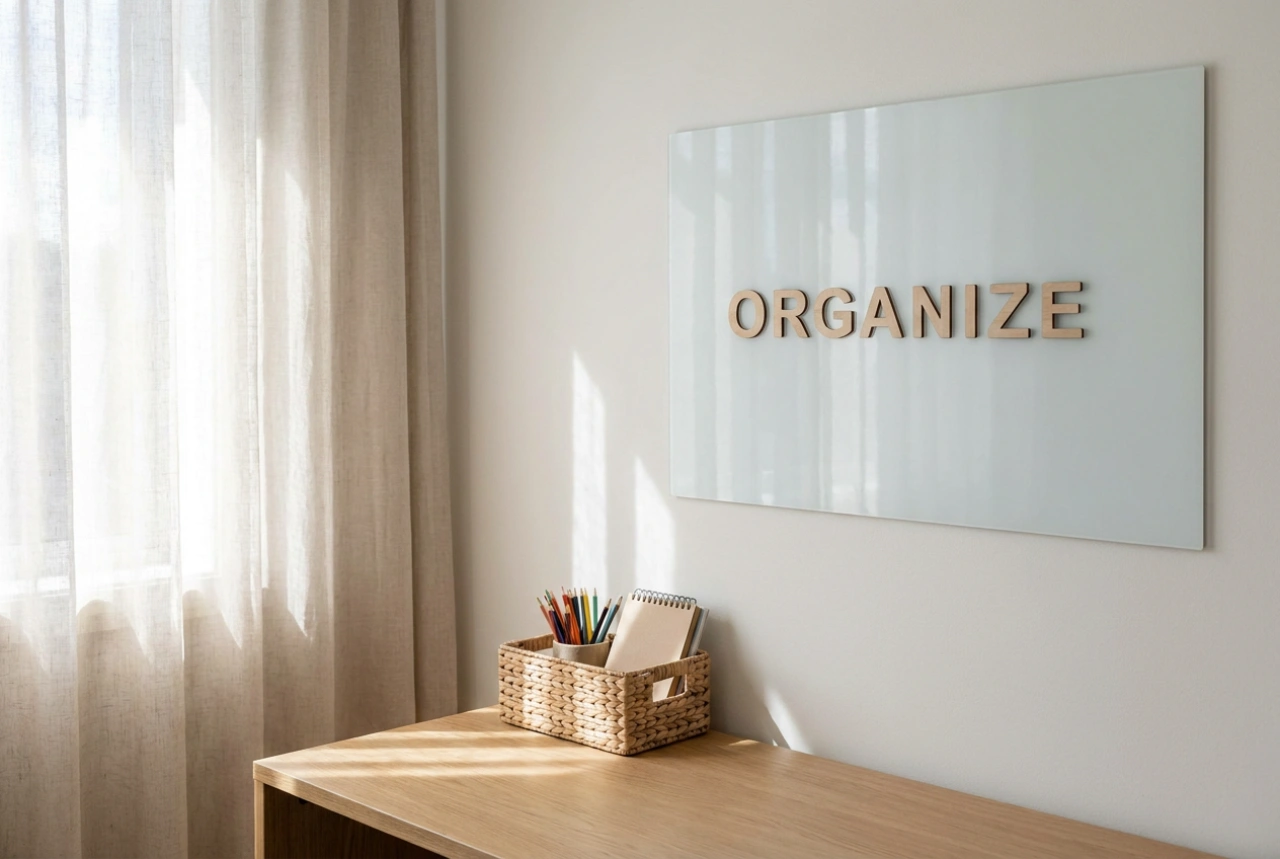 Jak zorganizować dziecięcy kącik z tablicą magnetyczną na ścianie