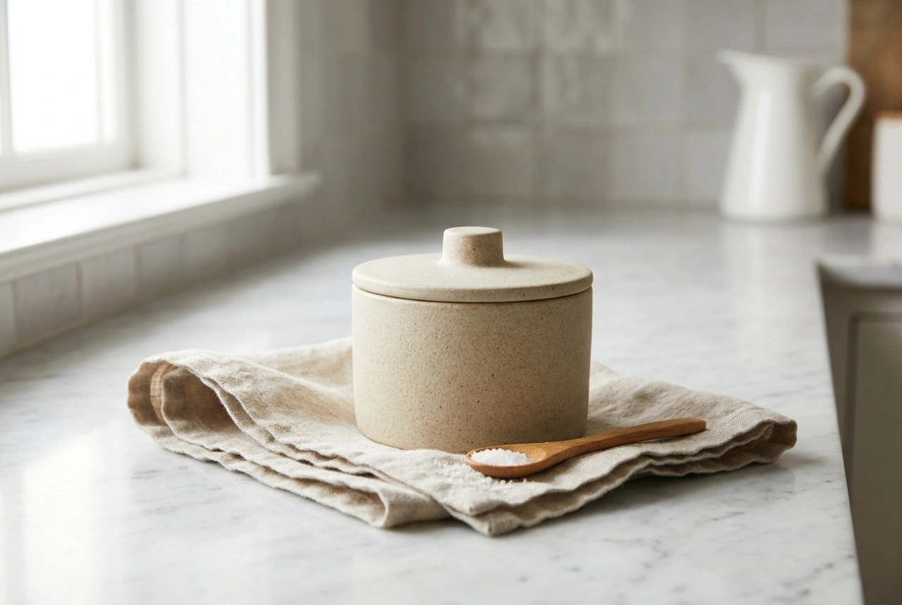 Jak chronić sól przed wilgocią w ceramicznych pojemnikach