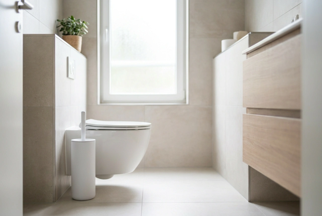 Kiedy jednorazowa szczotka do wc ułatwia higieniczne mycie