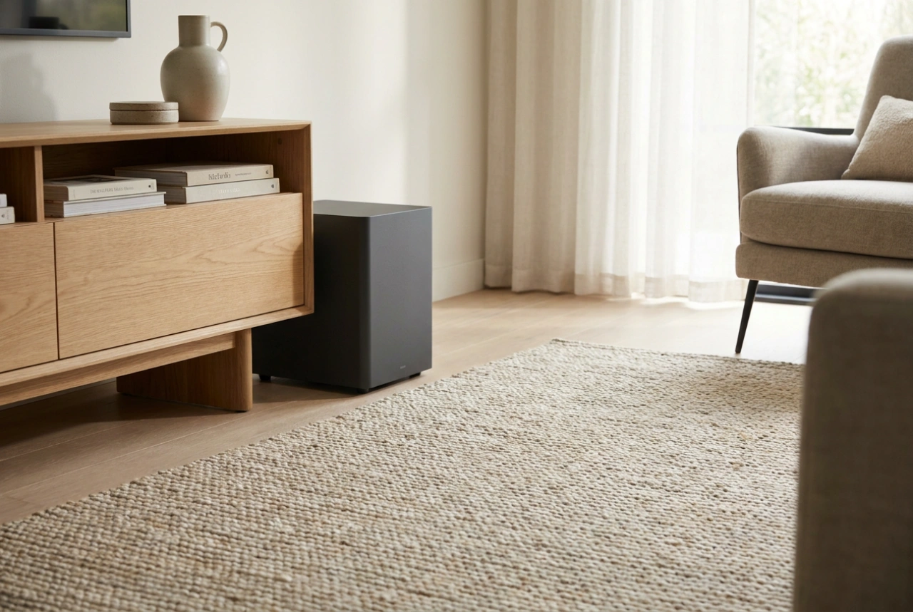 Jak ustawić aktywny subwoofer w kinie domowym bez rezonansu