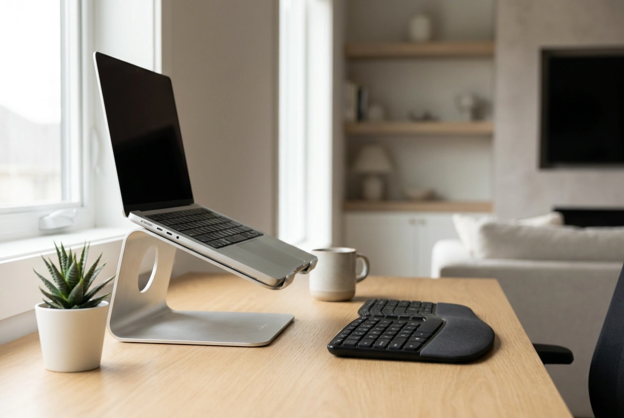 Podstawka chłodząca pod laptopa gamingowego w codziennym użytkowaniu
