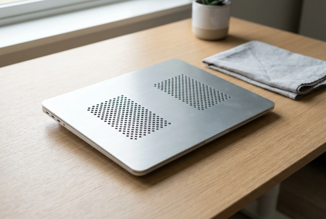 Jak działa podkładka chłodząca do laptopa i kiedy naprawdę pomaga