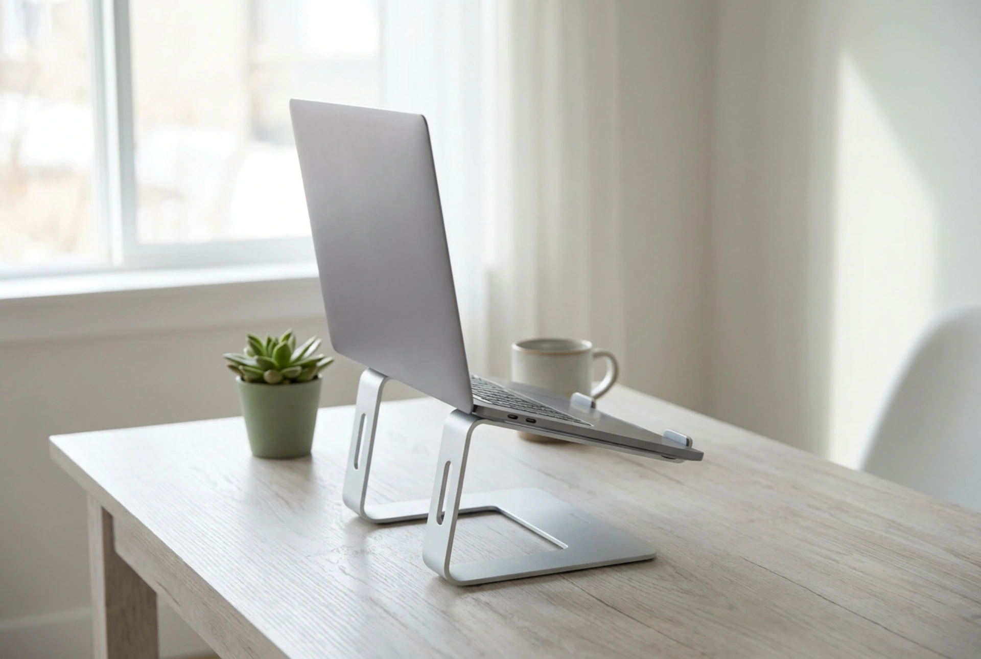 Jak dopasować regulowaną podstawkę pod laptop do pracy