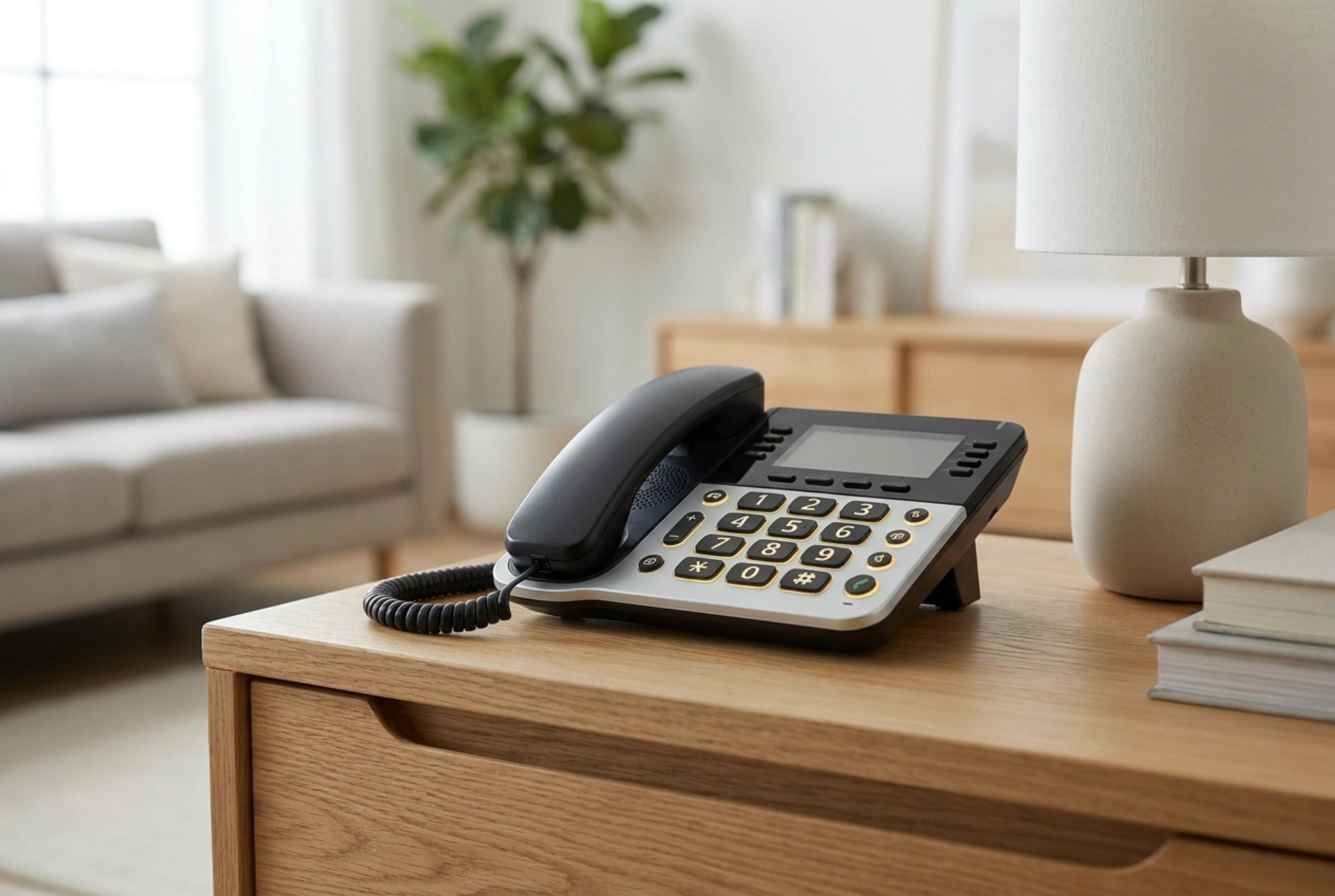 Jak wybrać stacjonarny telefon dla seniora z czytelną obsługą