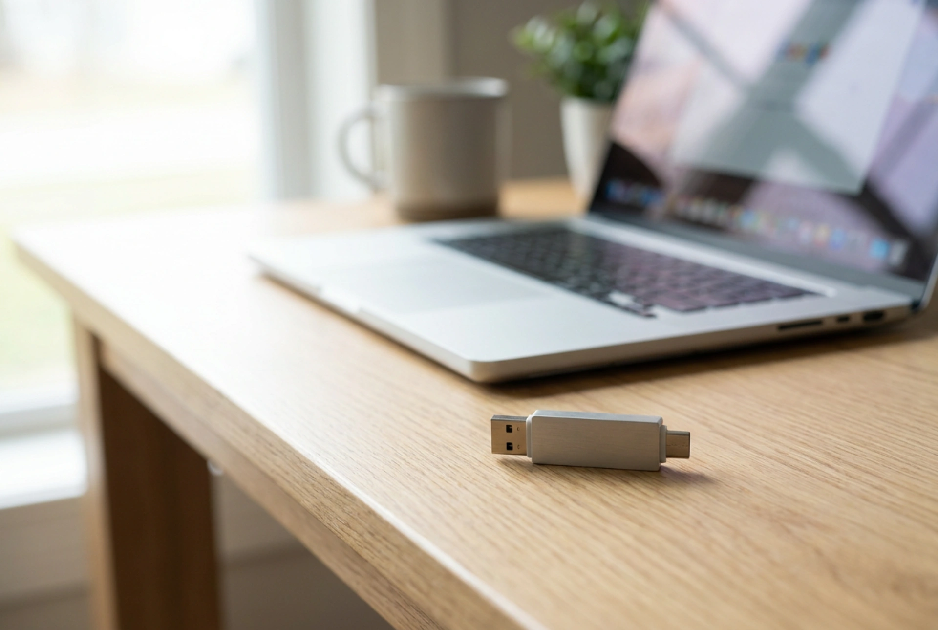 Pendrive USB C i USB A jako prosty most między urządzeniami